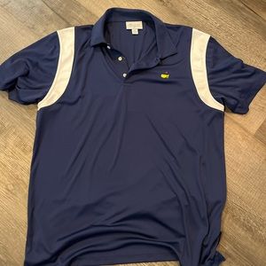 Mens Masters polo shirt xxl navy blue